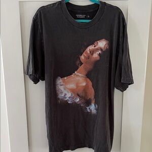 Abercrombie & Fitch TYLA Dark Grey Vintage-Inspired Tee